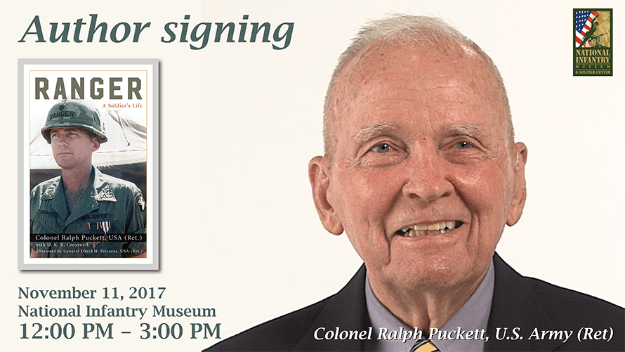 Book Signing with Author COL (Ret) Ralph Puckett