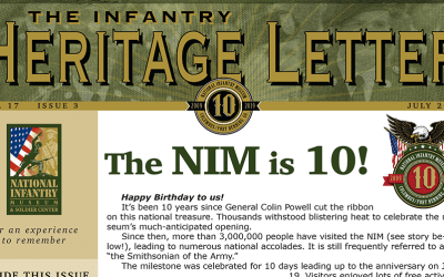 Latest Edition of The Infantry Heritage Letter