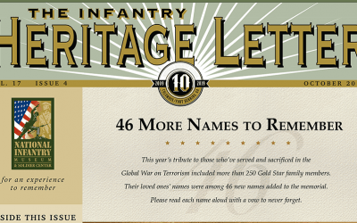 Latest Edition of The Infantry Heritage Letter