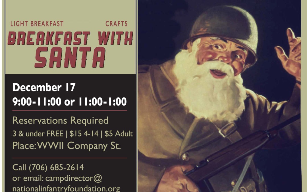 Breakfast with Santa at WWII Company Street