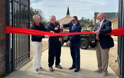 WWII Street Reopens with Ribbon Cutting Celebration